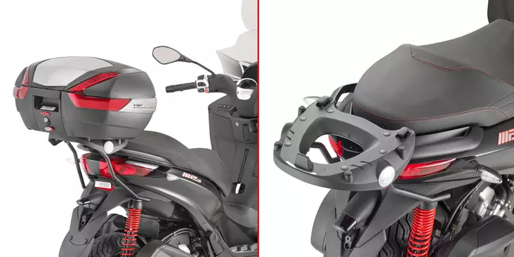 Givi Peräteline MONOKEY® Piaggio MP3 125-300 2011-2016 - Moottoripyörän laukkujen kiinnityssarjat - D224500 - 1