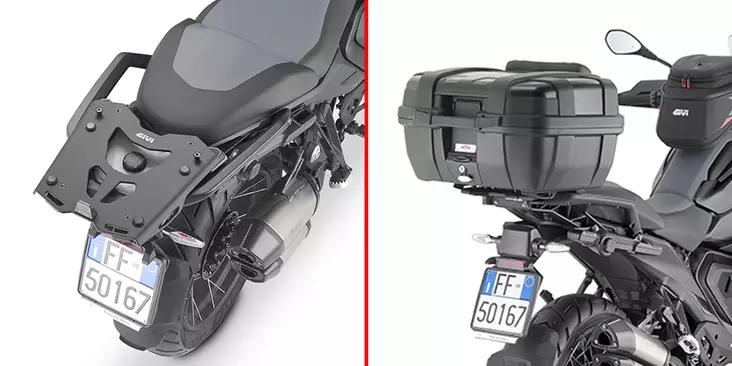 GIVI SPEC.RACK BMW R1300GS - Moottoripyörän laukkujen kiinnityssarjat - D497900 - 1