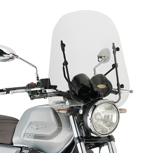Givi Specific screen transp. 48.5 x 50 cm MOTOGUZZI V7 850 STONE/SPEC (21-23) - Moottoripyörän tuulisuojat - D485540 - 1