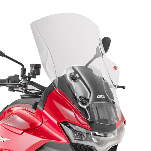 Givi Specific screen transparent 61.5 x 43 cm MOTOGUZZI V100 MANDELLO 1000 (22) - Moottoripyörän tuulisuojat - D485550 - 1