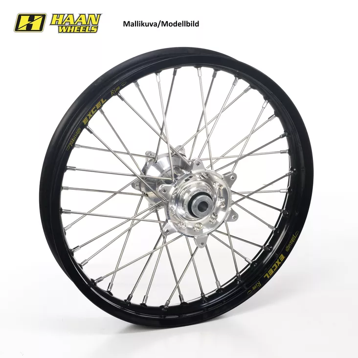 Haan wheel KTM SX&SXF MODELS 13-22 19-2,15 ALU HUB/A60 BLACK RIM - Moottoripyörän täydelliset vanteet - D484120 - 1