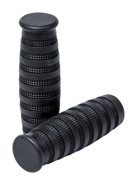 Handgrips Street Black for Ø 25 mm (1") - Moottoripyörän kahvakumit - D253920 - 1