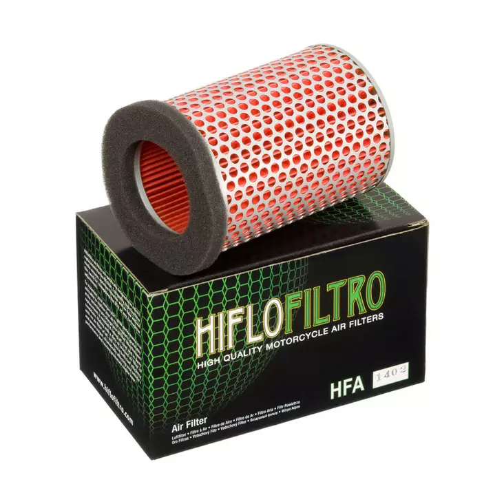 HiFlo ilmansuodatin HFA1402 - Moottoripyörän ilmansuodattimet - D51900 - 1