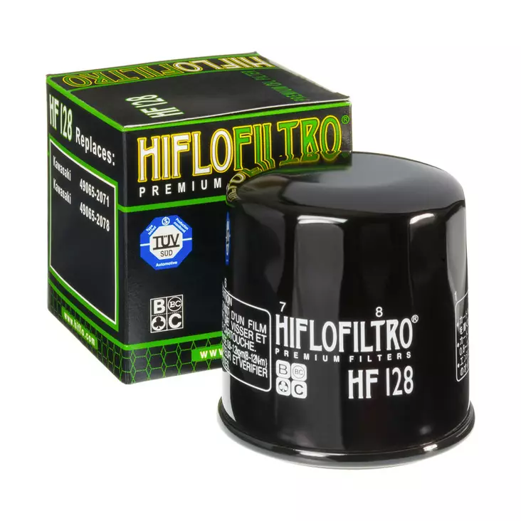 HiFlo öljynsuodatin HF128 - Mönkijän öljynsuodattimet - D59080 - 0