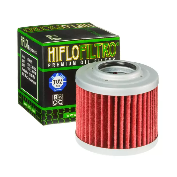 HiFlo öljynsuodatin HF151 - Mönkijän öljynsuodattimet - D58280 - 1