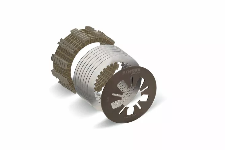 Hinson FSC Clutch Plate & Spring Kit KXF450 '21-'25 (Single Spring) - Moottoripyörän muut kytkimenosat - D467140 - 1