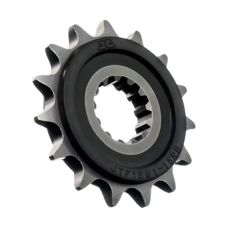 JT Eturatas RB - OEM Kumivaimennettu JTF1591.15RB - Moottoripyörän eturattaat - D431640 - 1
