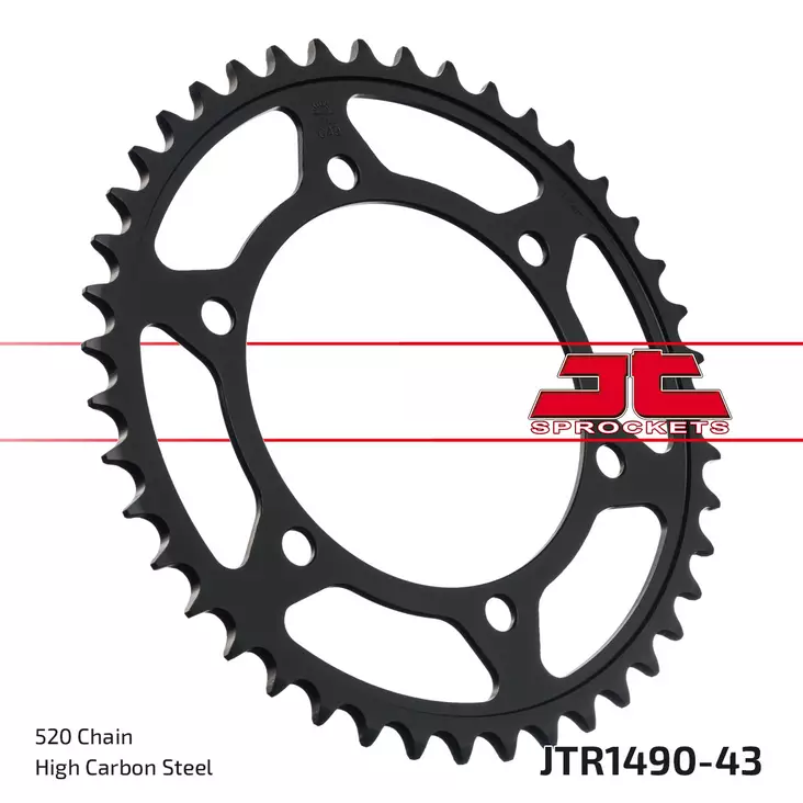 JT Takaratas JTR1490.43 - Moottoripyörän takarattaat - D432490 - 1