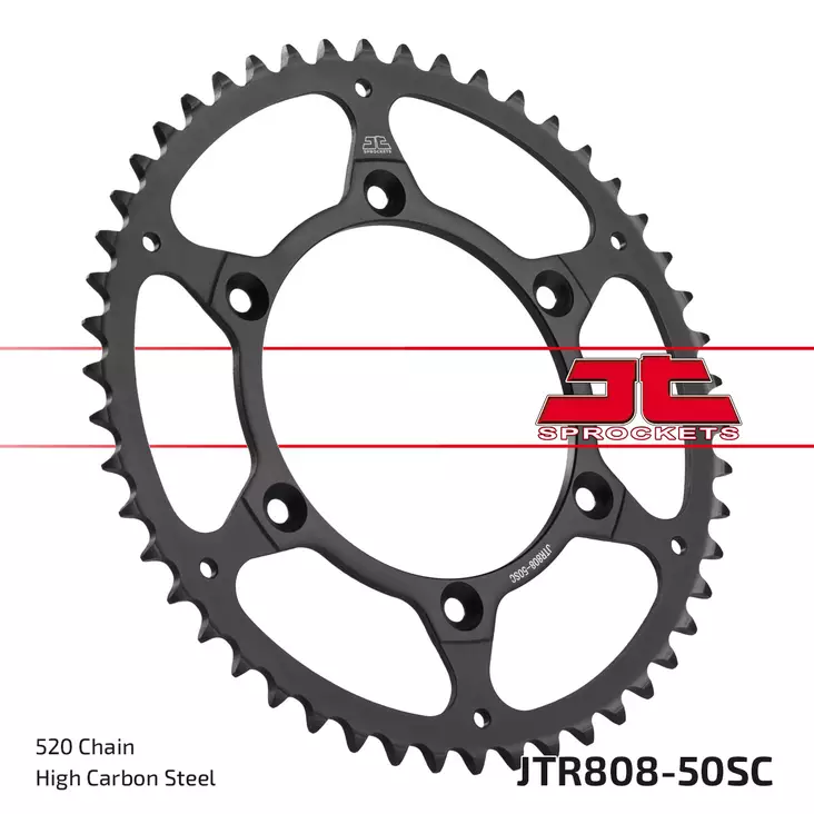 JT Takaratas SC - Itsepuhdistuva JTR808.50SC - Moottoripyörän takarattaat - D433280 - 1