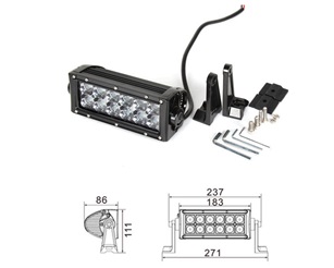Kinwons Led Kaukovalopaneeli 10-32V 36W - Työvalot - D235410 - 1