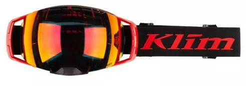 KLIM Aeon Ajolasit Tech Fiery Red Smoke Red Mirror - Kelkkailu ajolasit & linssit - 142310 - 1