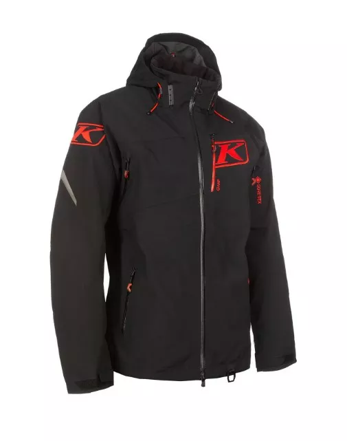 Klim takki Storm Black - Fiery Red - Kelkkailutakit - 138600 - 1