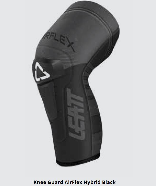 Leatt Polvisuoja AirFlex Hybrid Musta - Polvi-, kyynär- & olkasuojat - D350400 - 1