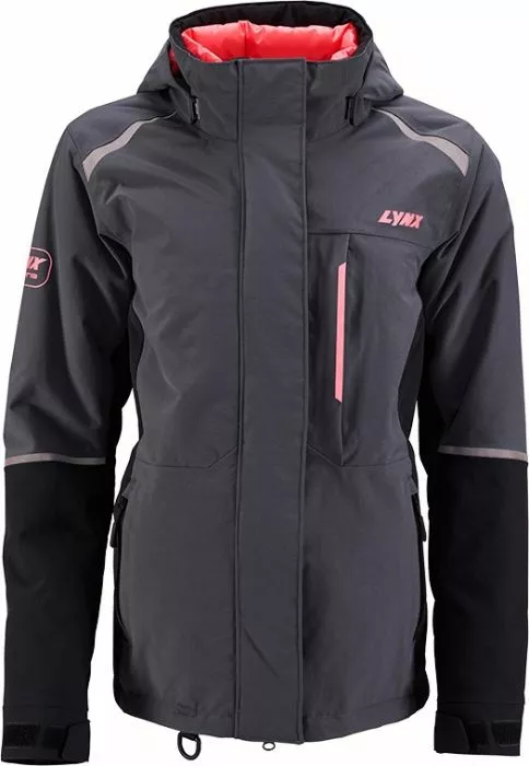 LYNX STAMINA TRAIL NAISTEN TAKKI HARMAA - Kelkkailutakit - 127900 - 1