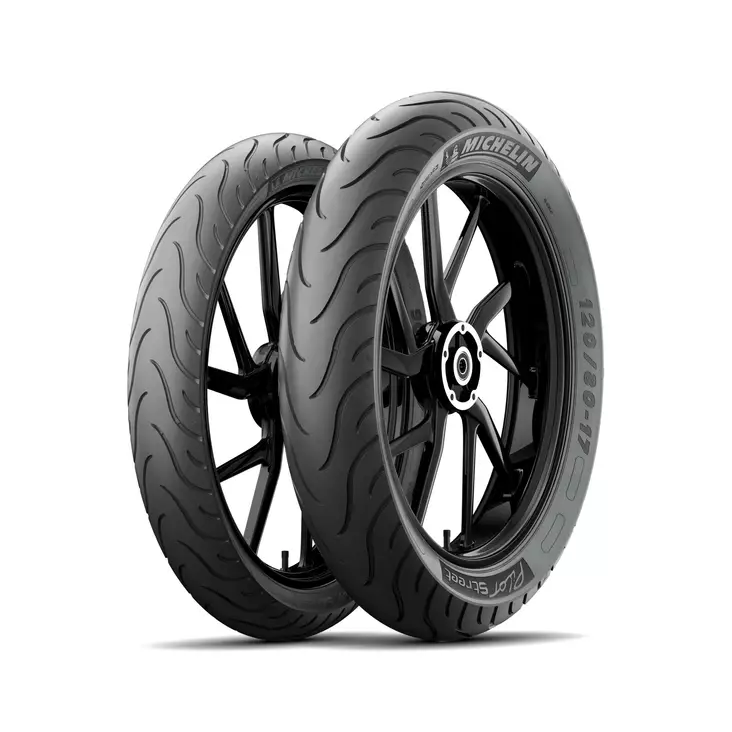 Michelin Pilot Street 100/90-14 M/C 57P Reinf TL/TT F/R - Renkaat, Supersport - D439860 - 1