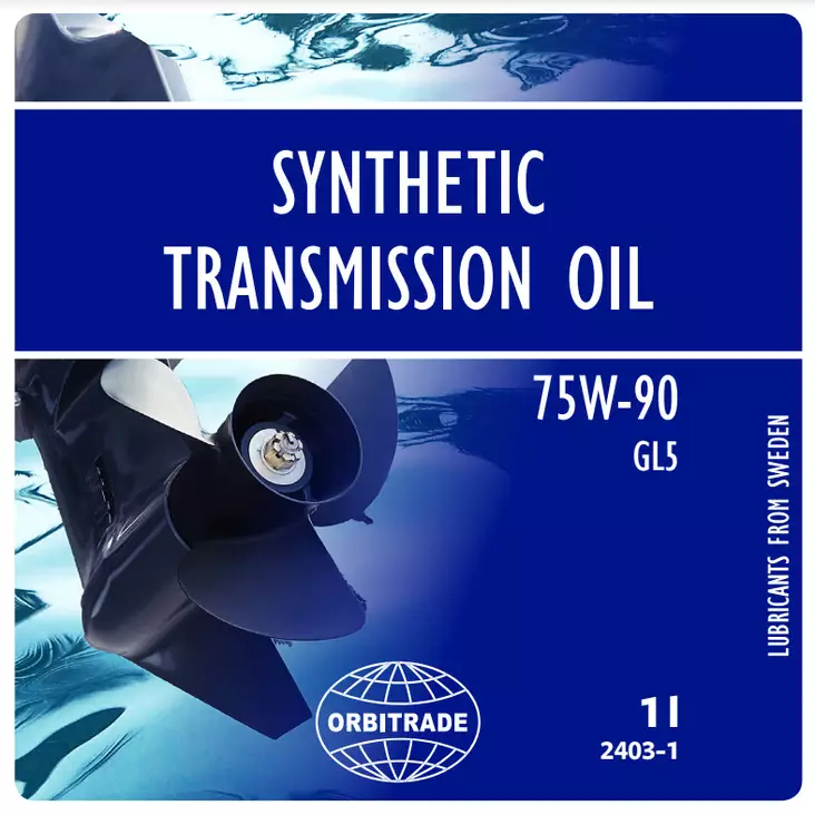 Orbitrade Gearcase oil synthetic 75w90.210L - Marineöljyt & lisäaineet - D236680 - 1