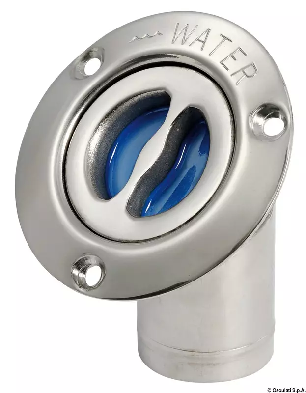 Osculati kansiruuvike RST 45° WATER 38 mm - Makea vesi - D366140 - 1