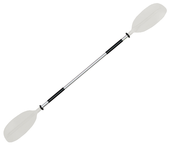 OS KAYAK PADDLE 1 PCE - ASYMMETRIC BLADES 2170mm WHITE - Veneen Mukavuus & säilytys kannella - D241150 - 1