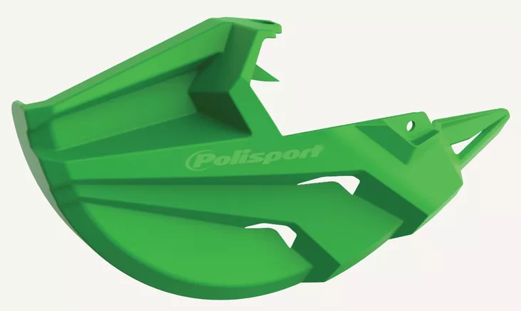 Polisport etujarrulevyn puolisuoja vihreä (12) - Moottoripyörän haarukansuojat - D289800 - 1