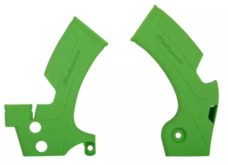 Polisport frame protector KX450F(09-18) Green (12) - Moottoripyörän muut muoviosat - D344060 - 1
