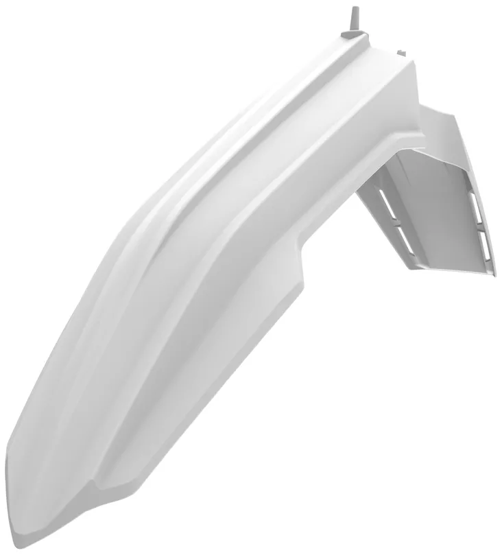 Polisport front fender RMZ450(18) white (6) - Moottoripyörän lokasuojat - D345650 - 1