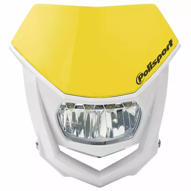 Polisport HALO Headlight LED Yellow RM 01 (8) - Moottoripyörän valomaskit - D344000 - 1