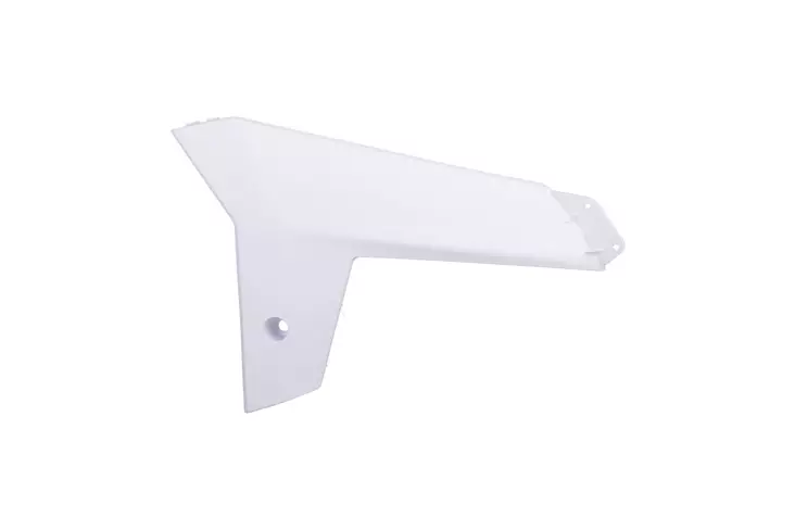 Polisport lower radiator scoops Gas Gas EC125 12-15 EC-E 250/300 12-17 white - Moottoripyörän ilmanohjaimet - D345780 - 1
