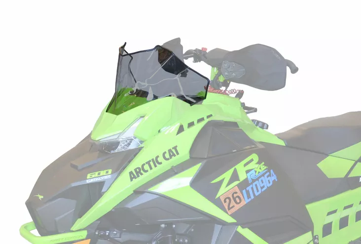 Powermadd Tuulilasi Arctic Cat Catalyst Matala (15") Savu - Moottorikelkan tuulilasit - D549140 - 1