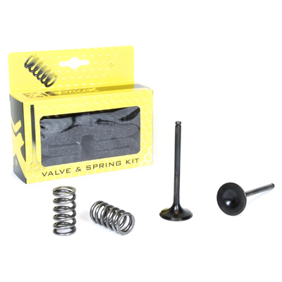 ProX Steel Exhaust Valve/Spring Kit YZ450F '10-13 - Moottoripyörän kannen venttiilit - D137950 - 1