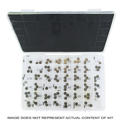 ProX Valve Shim Assortment 250cc 7.48 from 1.20 to 3.50 - Moottoripyörän venttiilien säätölevyt - D137980 - 1