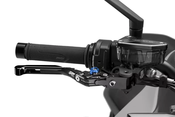Puig Brake Lever 4.0. Black Exten/Black Selector/Blue - Moottoripyörän vivut ja vivunrungot - D529410 - 1
