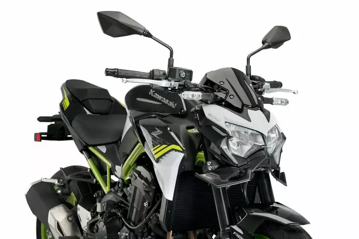 Puig Frontal Spoiler Naked Kawasaki Z900 20'-21' C/Carb - Moottoripyörän katteet & tuulenohjaimet - D503470 - 1