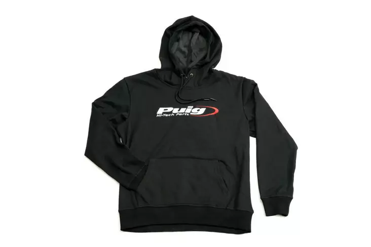Puig Hoodie Puig Hi-Tech Parts Talla Xs C/Negro - Muut moottoripyörävaatteet/tarvikkeet - D337310 - 1