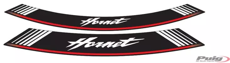 Puig Kit 8 Rim Strips Hornet C/Silver - Moottoripyörän vanneteipit - D298670 - 1