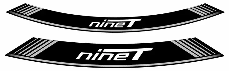 Puig Kit 8 Rim Strips R Nine T C/Silver - Moottoripyörän vanneteipit - D302000 - 1