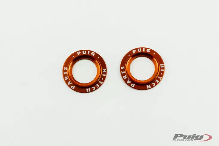 Puig Kit Rings Anodized Front Fork-Swing Arm Protector - Moottoripyörän kaatumatapit - D337410 - 1