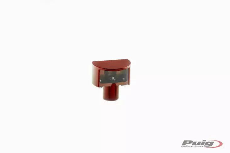 Puig License Light Alum. C/Red - Moottoripyörän muut valot - D297360 - 1