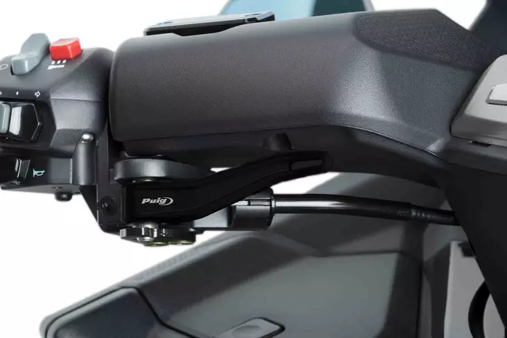 Puig Parking Brake Lever Kymco Ak550 17' C/Black - Moottoripyörän vivut ja vivunrungot - D302720 - 1