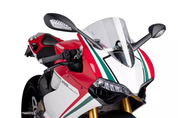 Puig Racing Screen Ducati Panigale / Superleggera - Moottoripyörän tuulisuojat - D191700 - 1