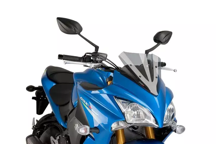 Puig Racing Screen Gsx-S1000F 15'-21' C/Smoke - Moottoripyörän tuulisuojat - D301040 - 1