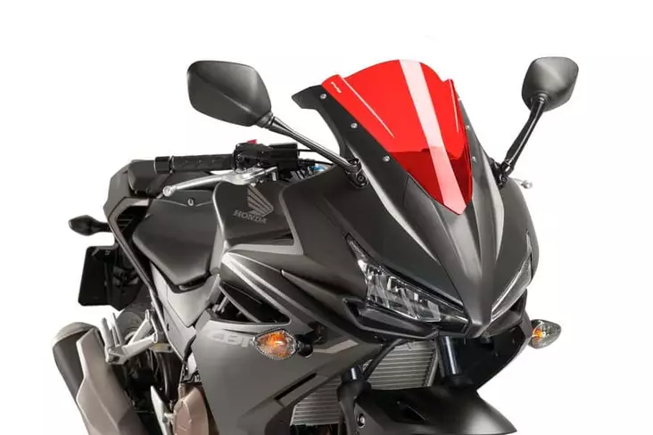 Puig Racing Screen Honda Cbr500R 16'-18' C/Red - Moottoripyörän tuulisuojat - D301790 - 1