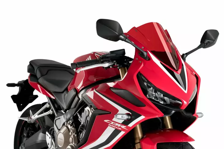 Puig Racing Screen Honda Cbr650R 19' C/Red - Moottoripyörän tuulisuojat - D337680 - 1