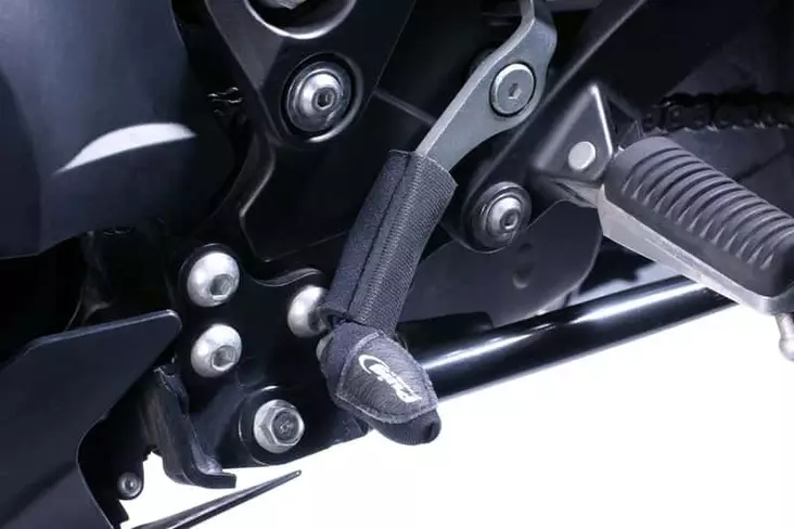 Puig Shoe Protector Shift Lever C/Black - Moottoripyörän vivut ja vivunrungot - D298550 - 1
