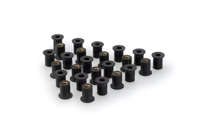 Puig Silenblock Rubber Dim. 12Mm.(25Pcs) - Moottoripyörän ruuvit & kiinikkeet - D297150 - 1