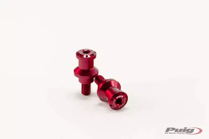 Puig Spools Hi-Tech Parts Dim.10 Ktm C/Red - Moottoripyörän kaatumatapit - D337900 - 1