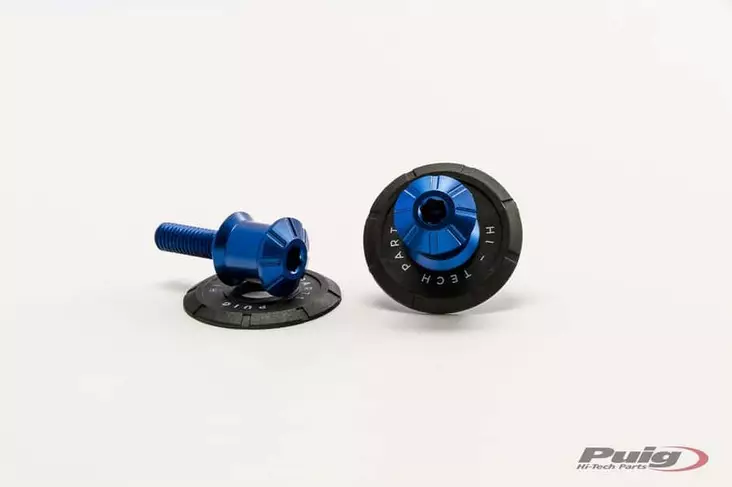 Puig Spools Hi-Tech Parts Dim.8 C/Blue - Moottoripyörän kaatumatapit - D302220 - 1