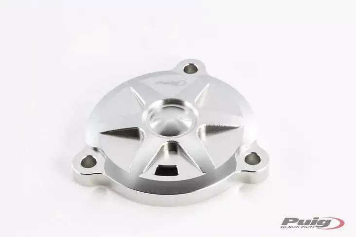 Puig Sump Cover T-Max 530 12-16'C/Silver - Moottoripyörän moottorin suojakopat - D301580 - 1