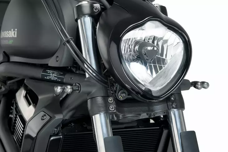 Puig Support Set Front Turn Lights Kawasaki Vul - Moottoripyörän valojen tarvikkeet - D302920 - 1