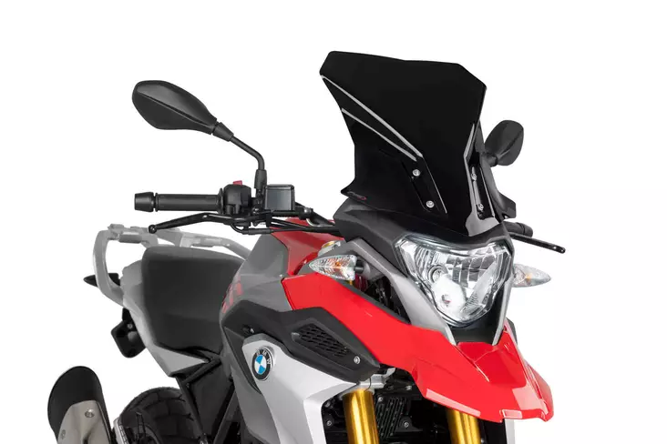 Puig Touring Screen Bmw G310Gs 17-22' C/Black - Moottoripyörän tuulisuojat - D303180 - 1