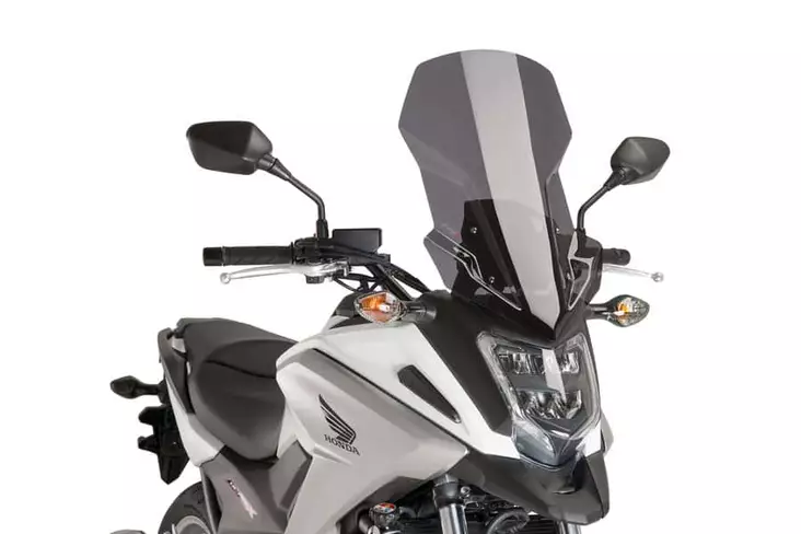 Puig Touring Screen Honda Nc750X 16'-18'C/Dark Smoke - Moottoripyörän tuulisuojat - D301810 - 1